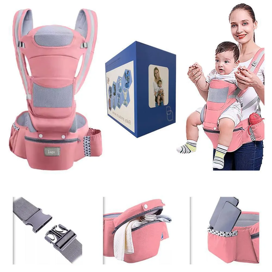 CARGADOR DE BEBE ERGONOMICO 3 EN 1 CON ASIENTO